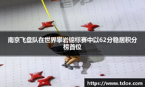南京飞盘队在世界攀岩锦标赛中以62分稳居积分榜首位